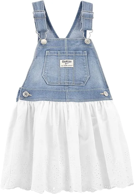 OshKosh B'Gosh girls World's Best Overalls