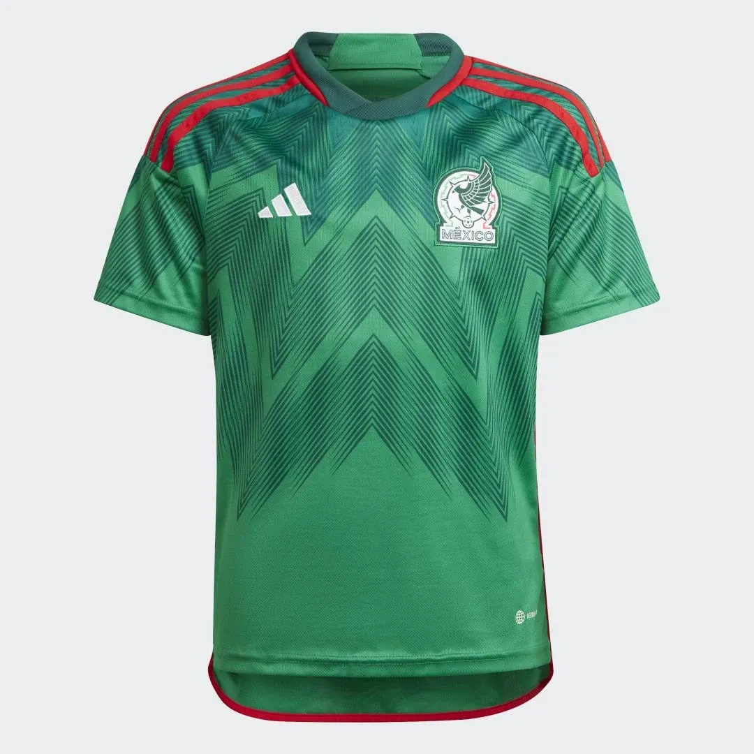 Adidas Mexico Home Jersey 22 Youth