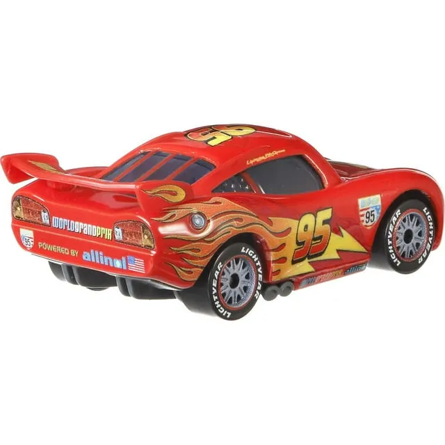 Disney Pixar Cars Lightning McQueen with Racing Wheels