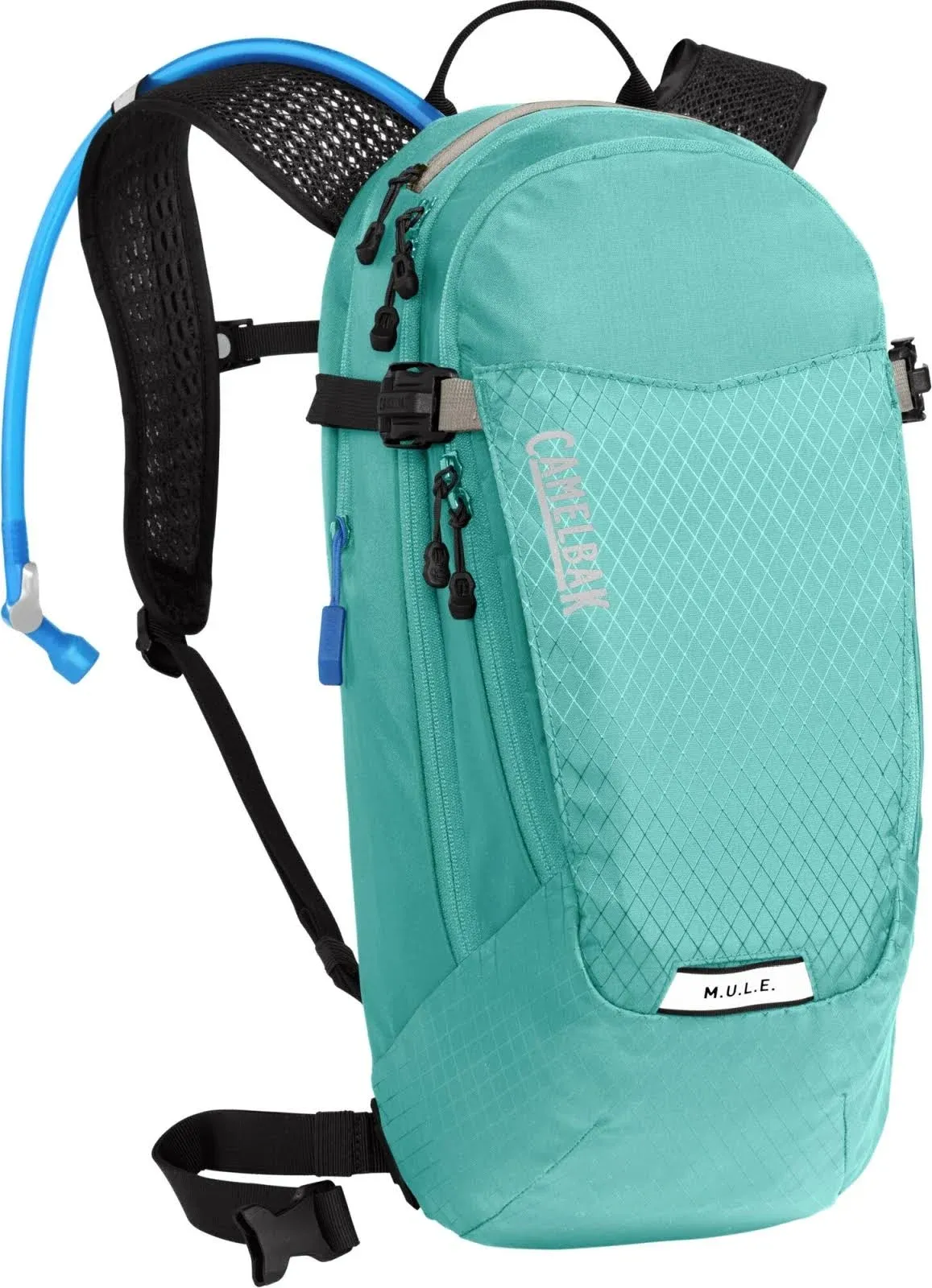 CamelBak Women's M.U.L.E. 12 Mountain Biking Hydration Backpack - Easy Refilling Hydration Backpack - Magnetic Tube Trap 100oz