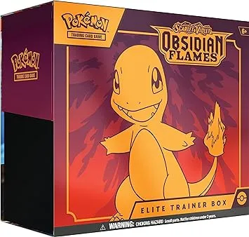 Pokemon Scarlet Violet Obsidian Flames Elite Trainer Box