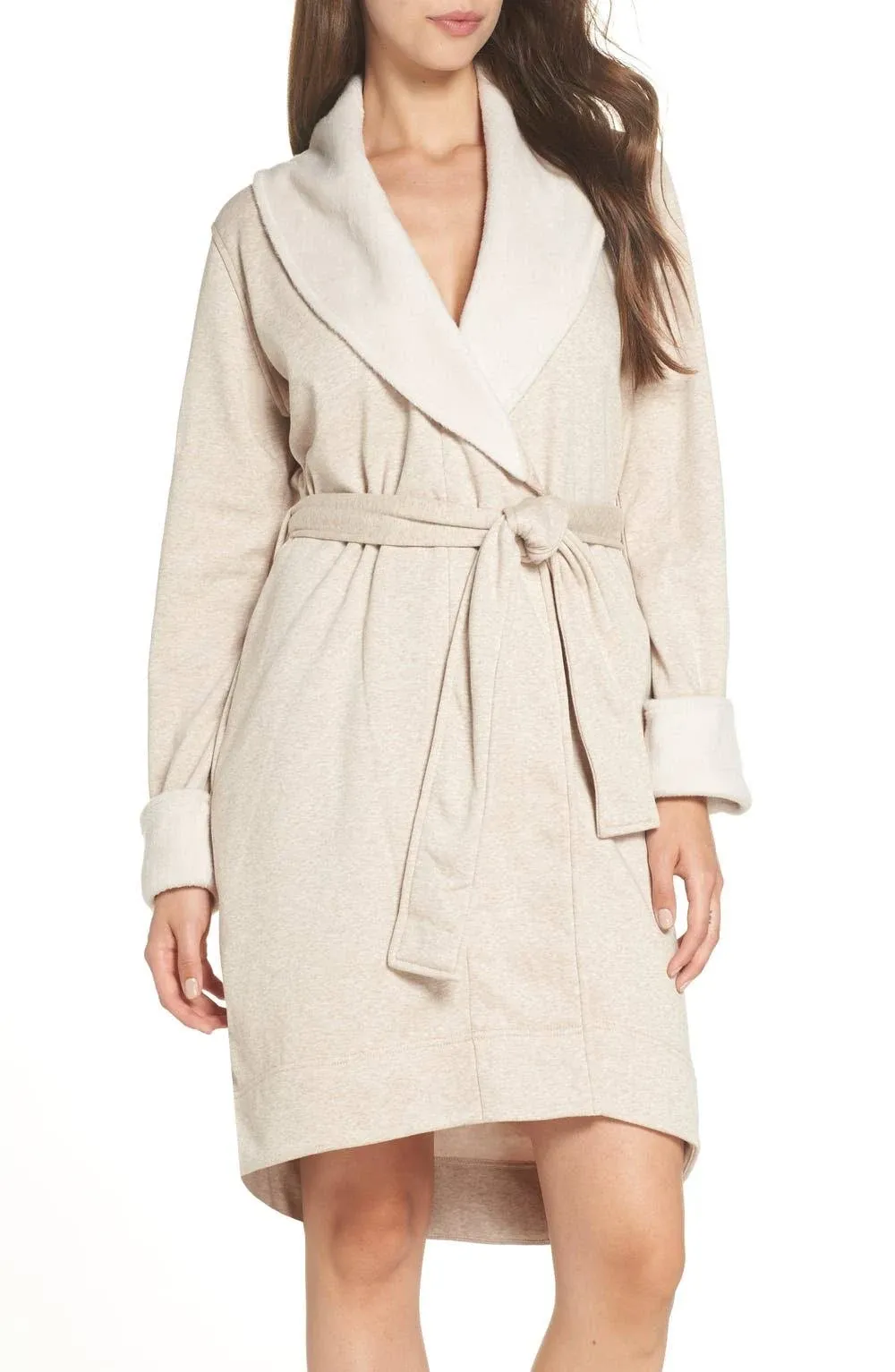 Women's Ugg Blanche II Robe, Size: XS, Oatmeal Heather