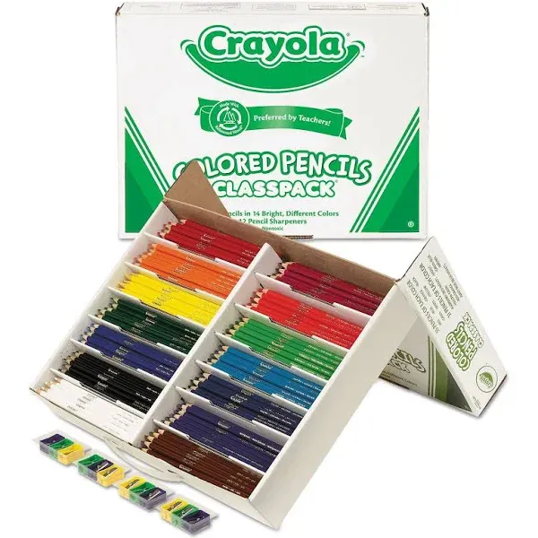 Crayola Bulk Pack Colored Pencils Classpack - 462 count