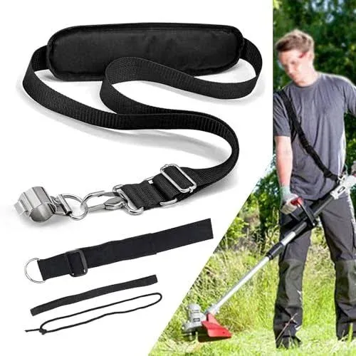 Universal Grass Trimmer Shoulder Strap Outdoor Adjustable Weed Eater Strap