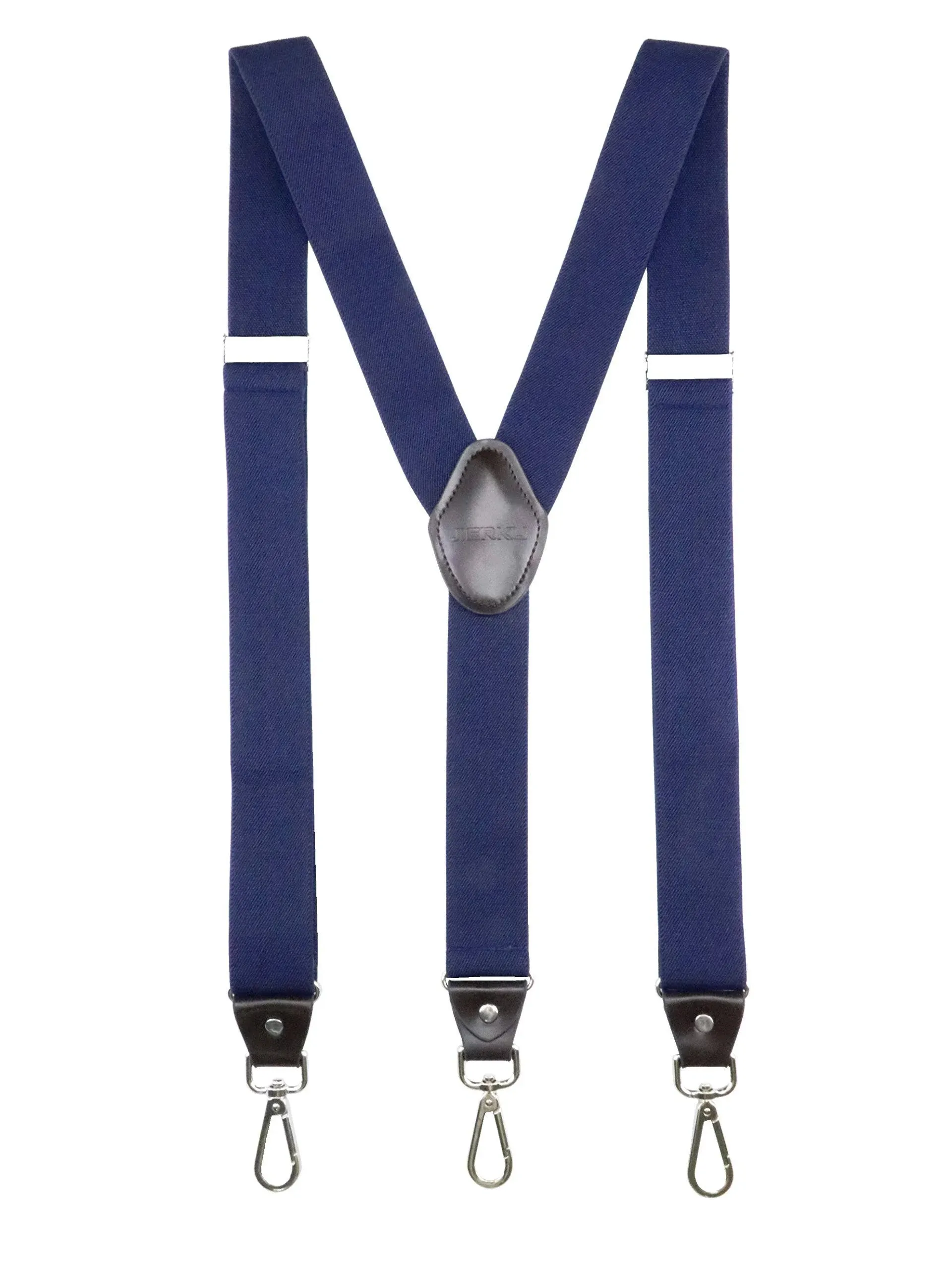 Mens Suspenders with Swivel Hooks on Belt Loops Heavy Duty Big and Tall Adjustable Braces