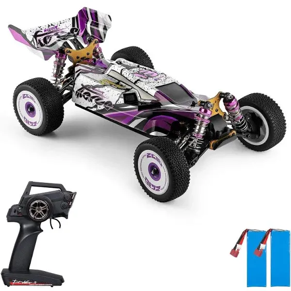 Goolrc Wltoys 124019 RC Car, 1/12 Scale 2.4ghz Remote Control Car, 4WD 60km/h ...