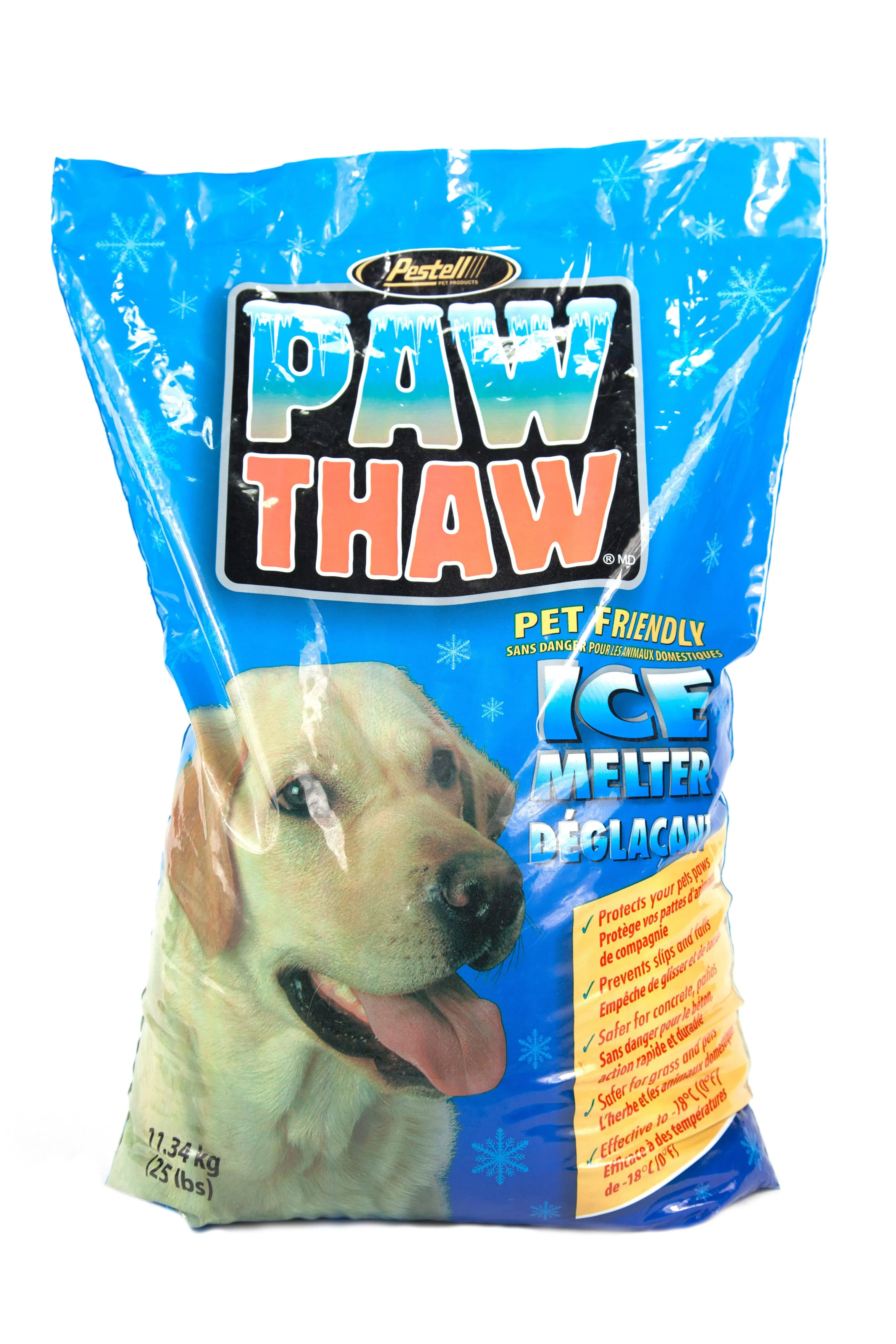 Pestell Paw Thaw Pet Friendly Ice Melt 25lbs