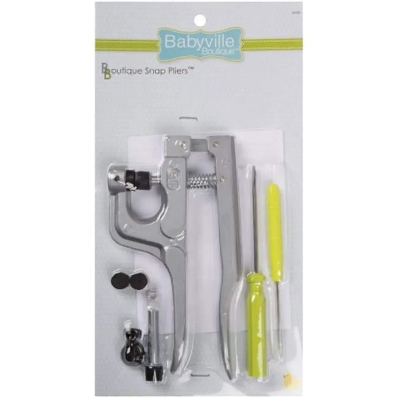 Babyville Boutique Snaps Pliers,Gray