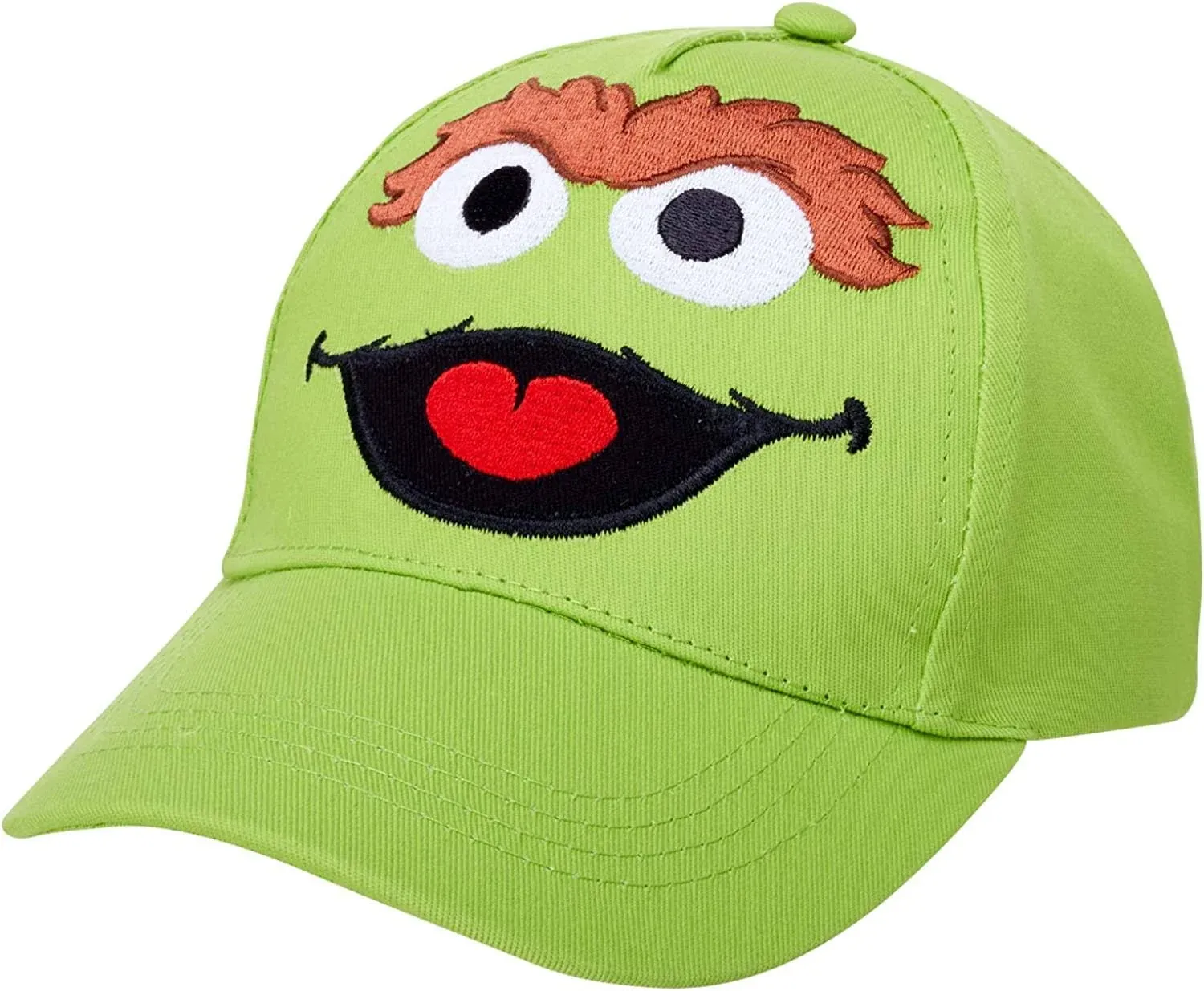 Sesame Street Toddler Cotton Baseball Cap – Elmo, Cookie Monster, Big Bird, Oscar ...