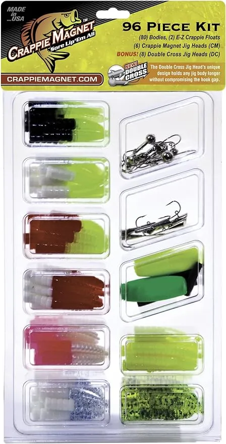 Crappie Magnet 96 Piece Kit