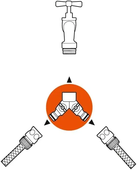 Gardena Twin Tap Connector