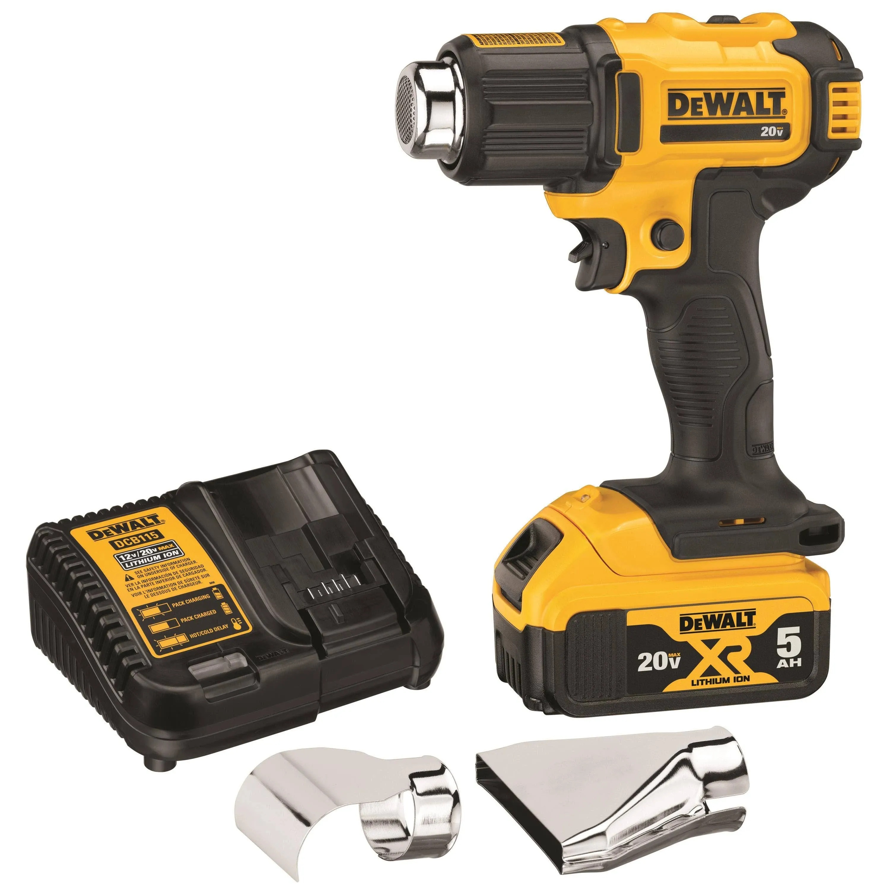 DeWalt DCE530P1 20V Cordless Heat Gun Kit