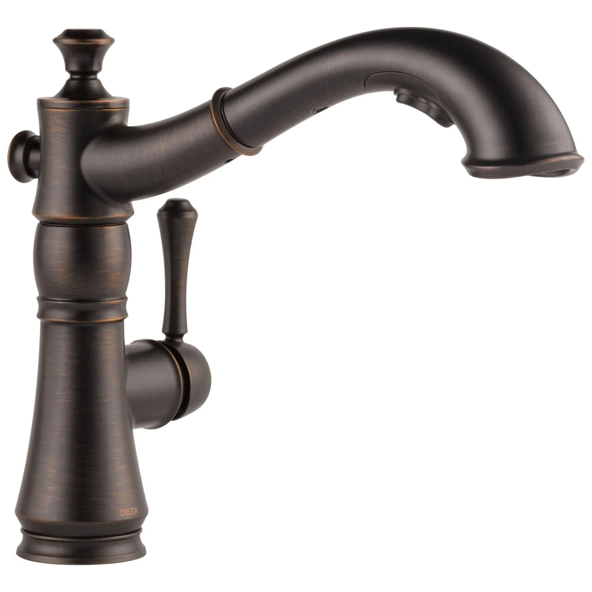 Delta 4197-DST Cassidy Single Handle Pull-Out Kitchen Faucet - Venetian Bronze