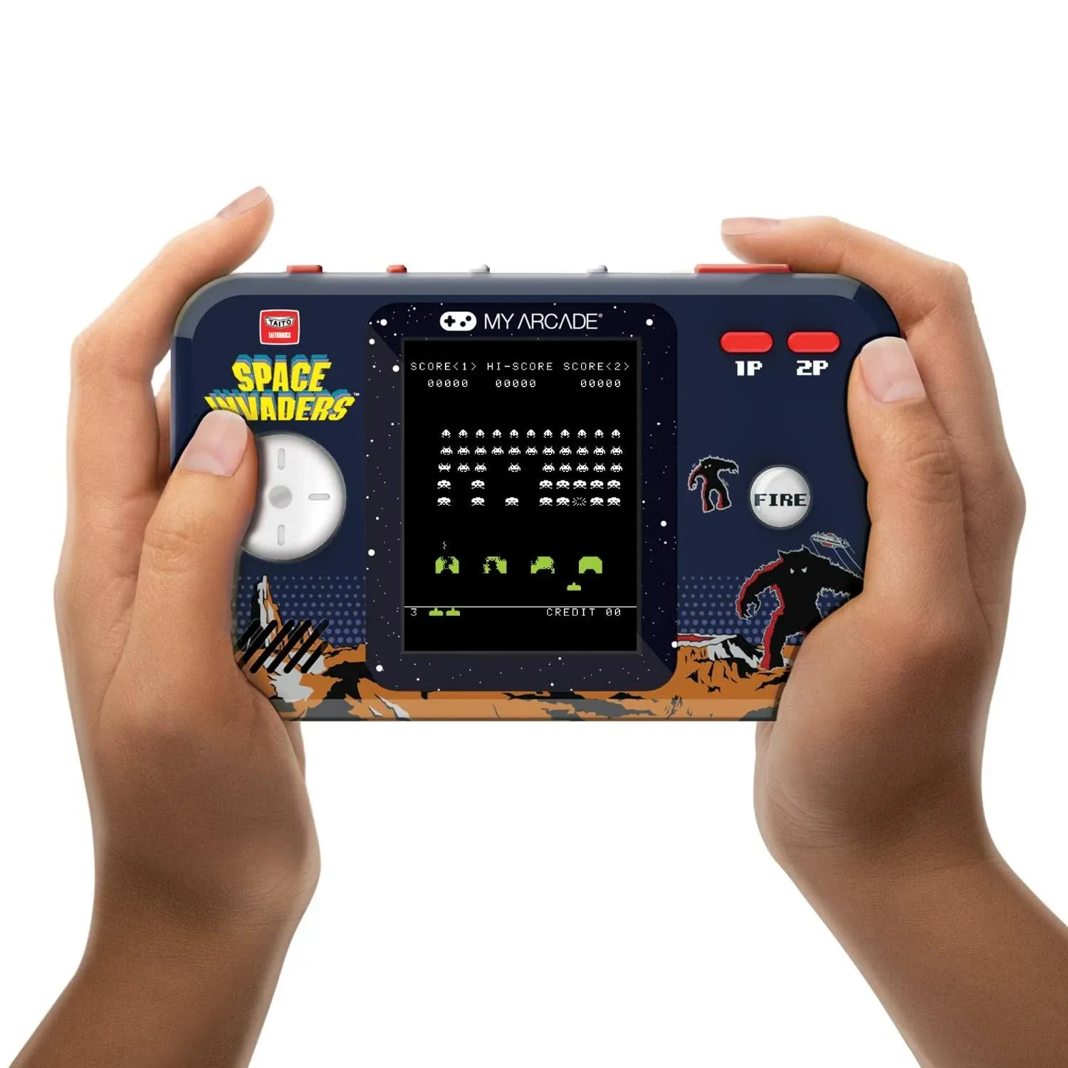 My Arcade Pocket Player Pro Space Invaders Portable Gaming System