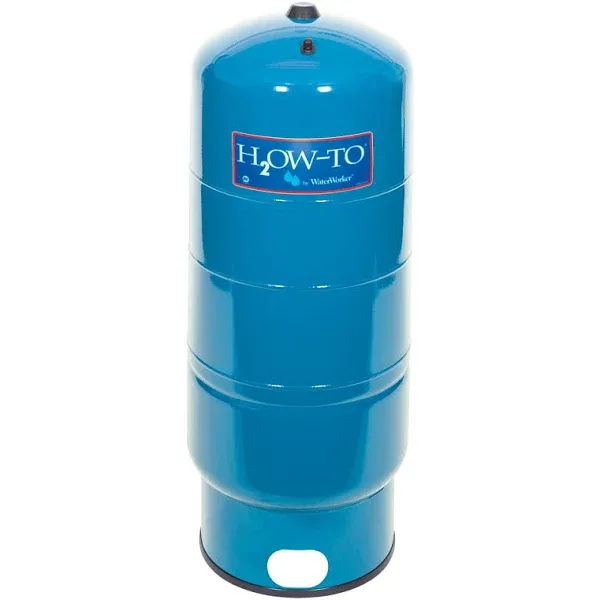 WaterWorker HT-30B Vertical Pressure Well Tank 30-Gallon with 26-Gallon Capacity Blue