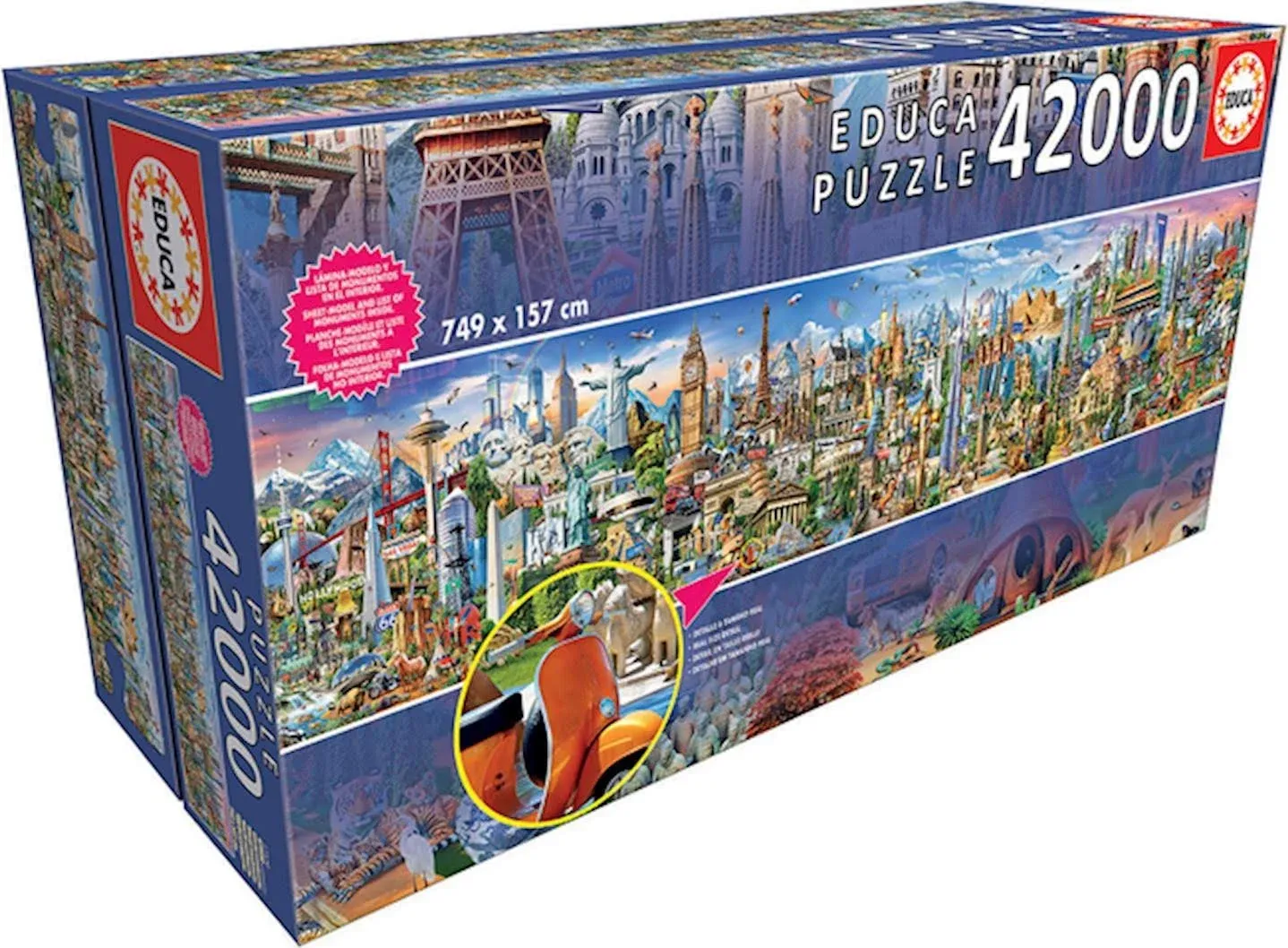 Educa 42000 Around The World Puzzle