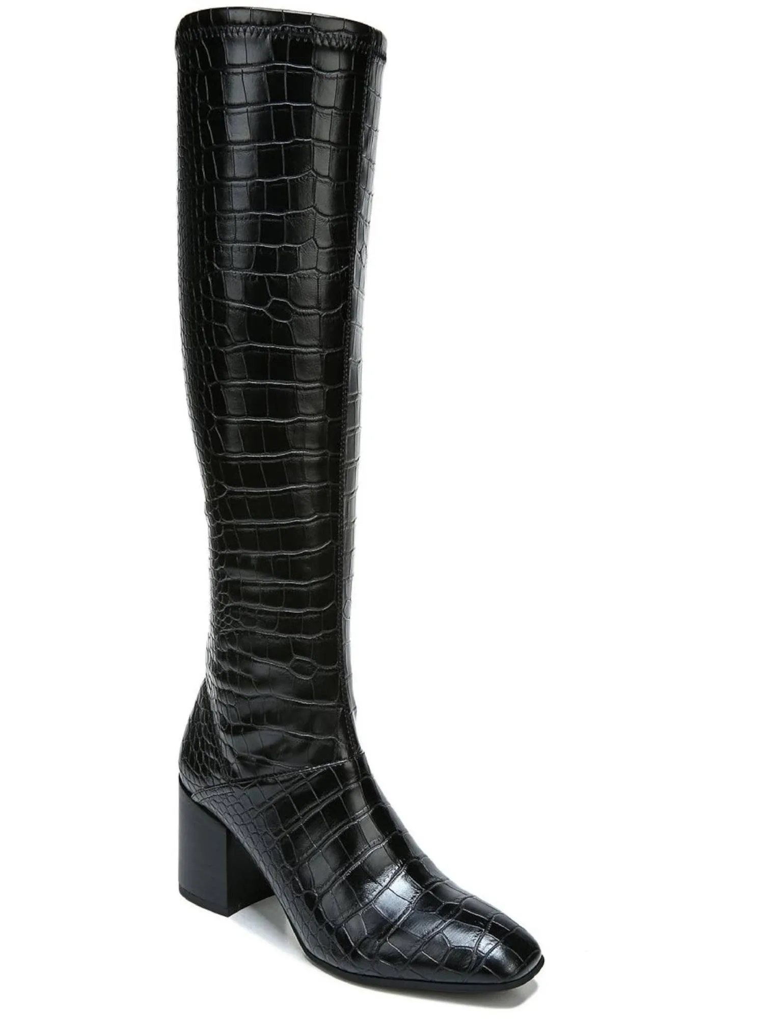 Women&s Franco Sarto Tribute Wide Calf Boot - Black - Size 6