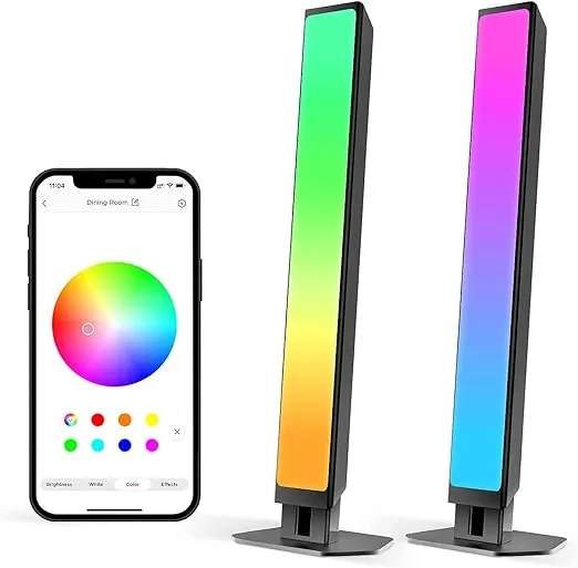 Sengled Smart LED Light Bars, RGBW Ambient TV Lighting, Works with Alexa, Google Home, Wi-Fi Bar Lights that Sync with Music, APP Control, 27 Preset Modes Support TV Backlights for Movies, Games