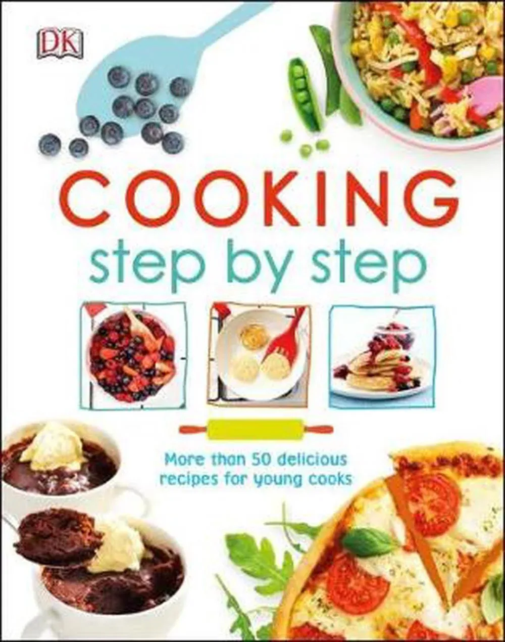 Cooking Step by Step by DK (English) Hardcover Book