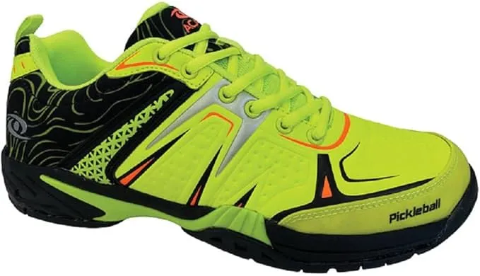 ACACIA Unisex-Adult Pickleball Shoes 13.5 Women/12 Men Lime/Black