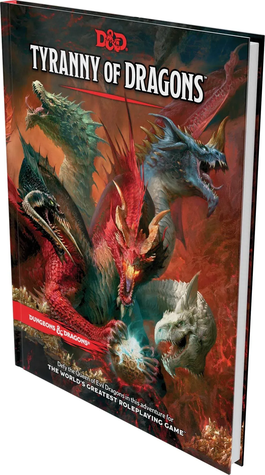 Tyranny of Dragons (D&d Adventure Book Combines Hoard of the Dragon Queen + the Rise of Tiamat) (Hardcover)