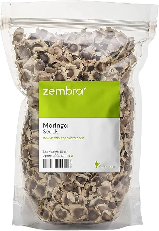 1000 Moringa Oleifera Dried Seeds Pack | Nutritional, Antioxidant & Anti ...