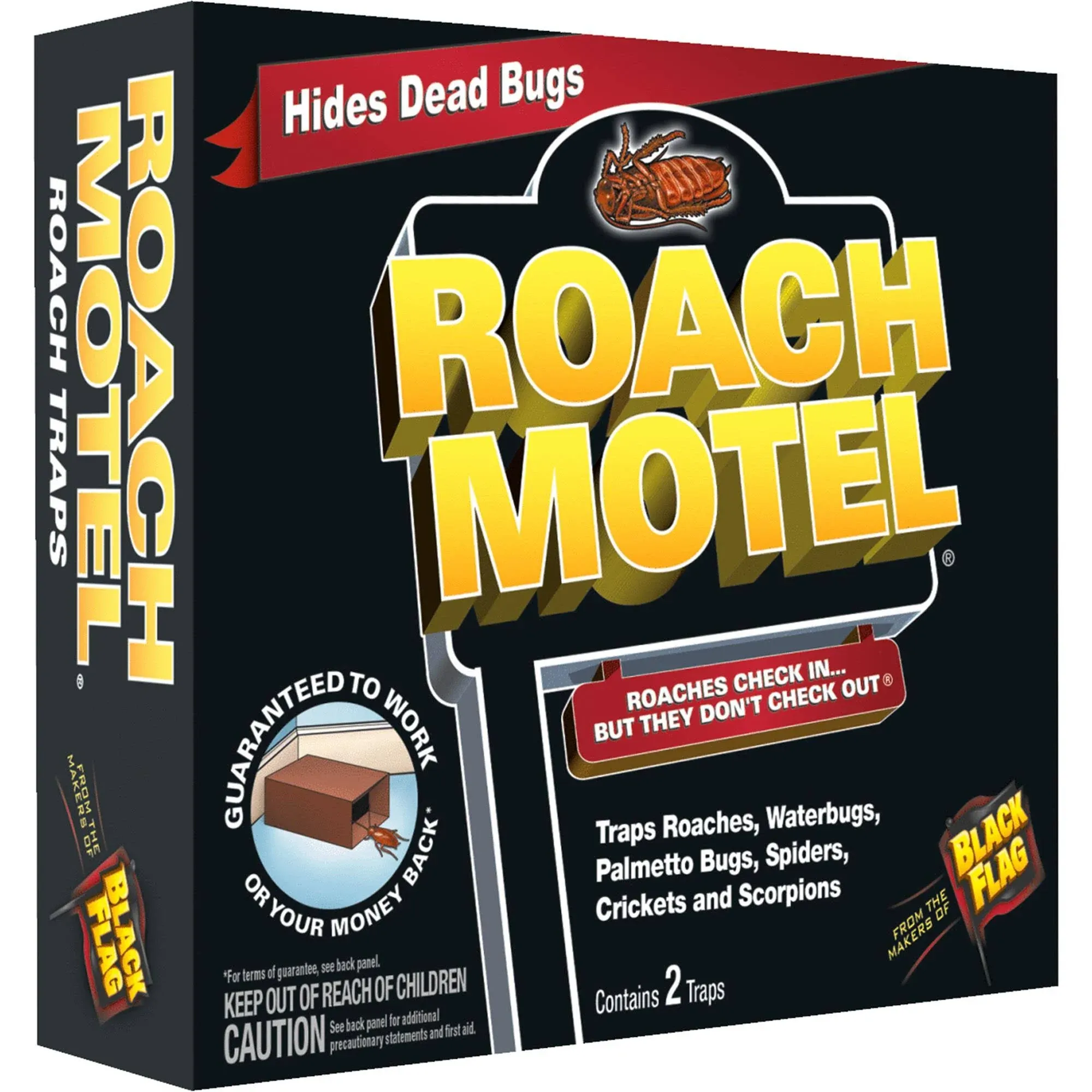 Black Flag 11020 511086 Roach Motel Insect Trap, 2 Count