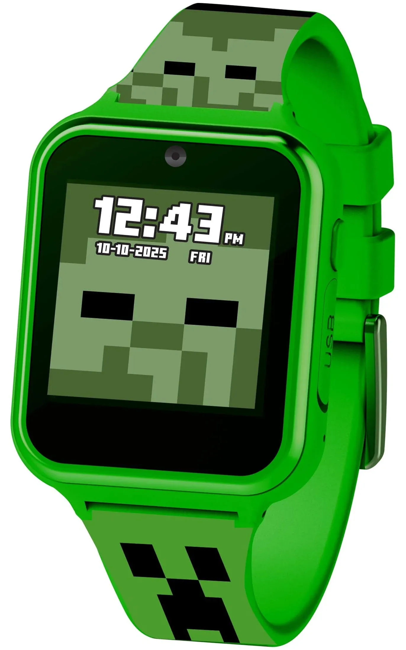 Smartwatch minecraft verde