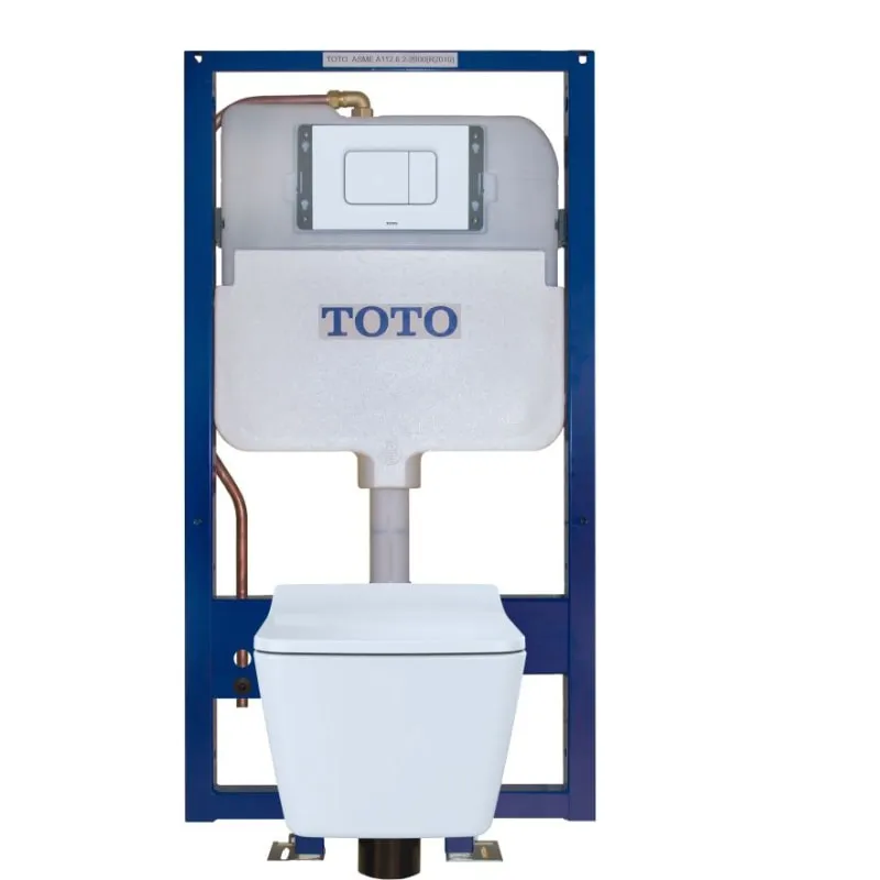 Toto SP Wall-Hung Square-Shaped Dual-Flush Tank System