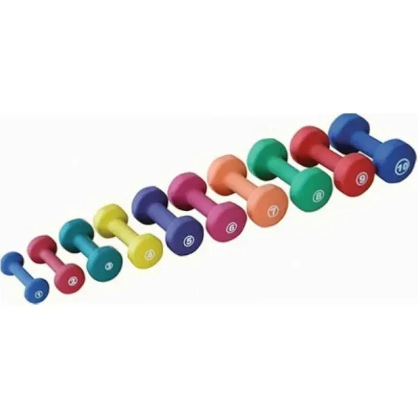 York Barbell 443110 Neoprene Fitbell, Royal Blue - 10 lbs