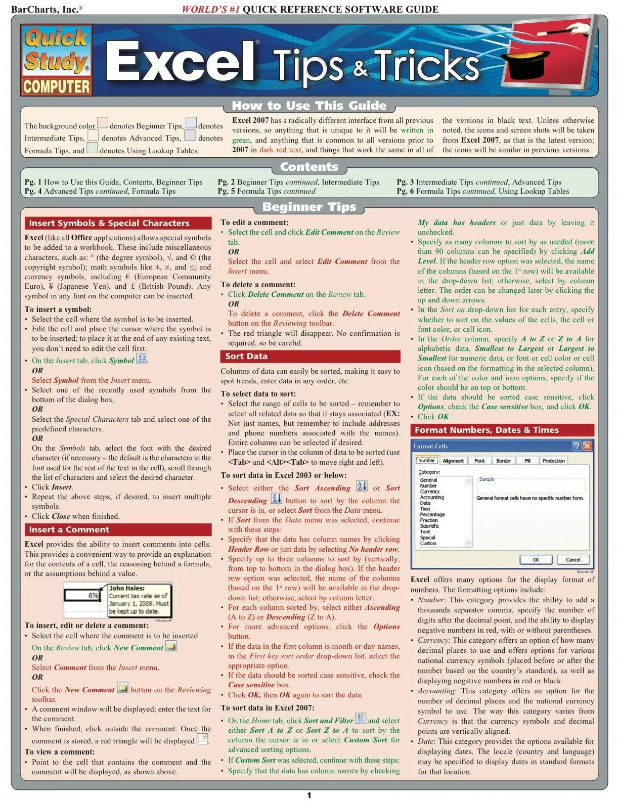 Excel 2013 Tips and Tricks