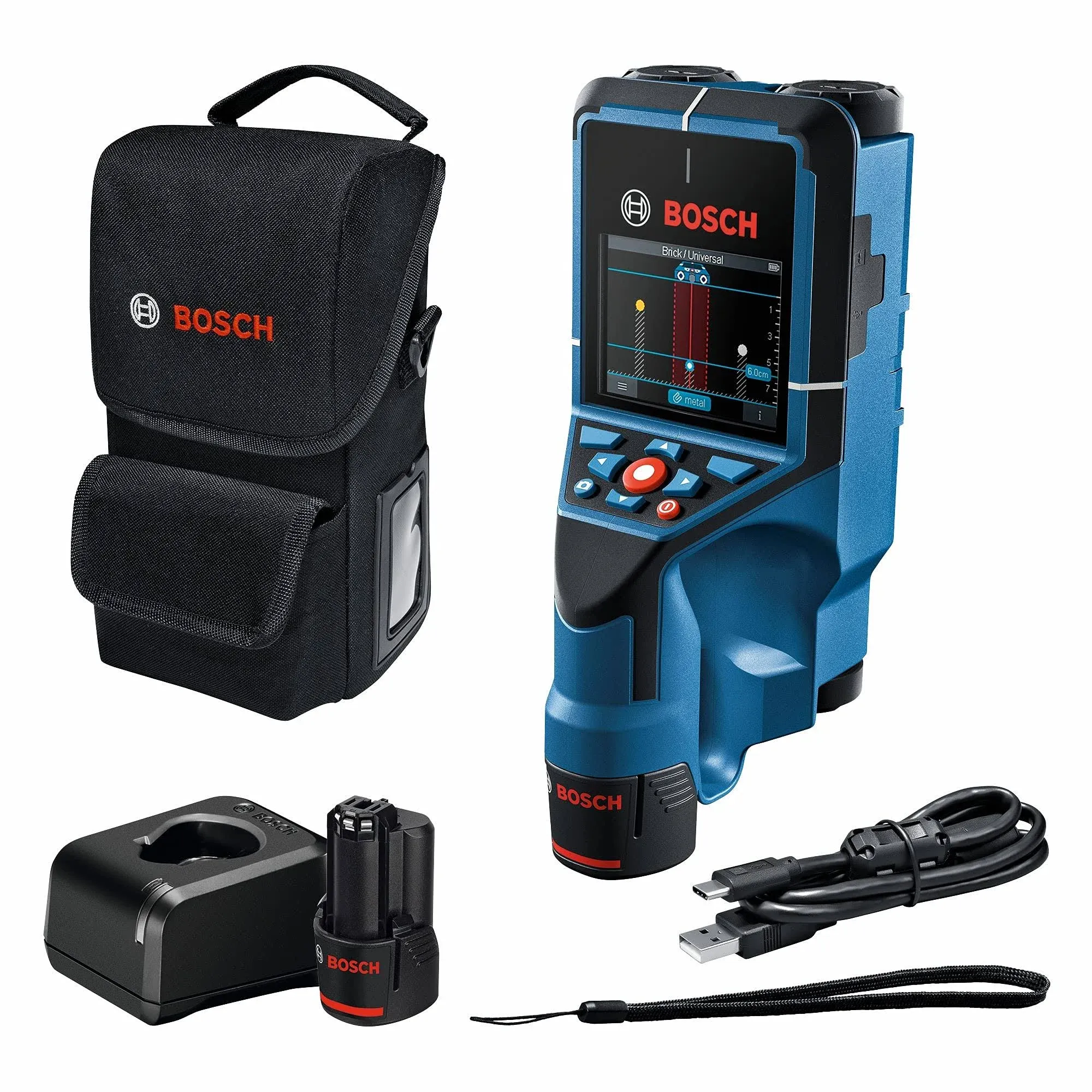 Bosch D-TECT200C 12V Max Wall / Floor Scanner with Radar