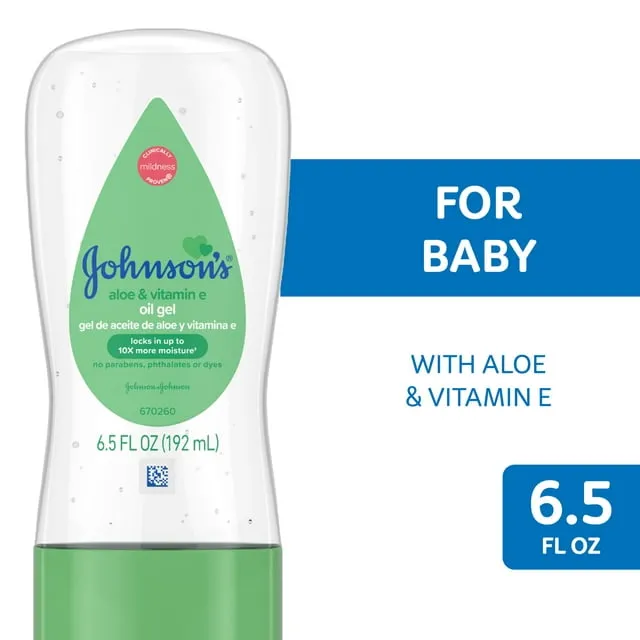 Johnson's Baby Oil Gel With Aloe Vera Vitamin E