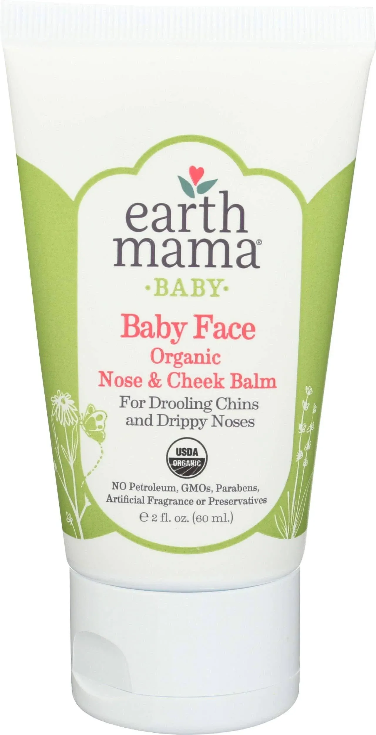 Earth Mama Organics Baby Face Nose & Cheek Balm - 2 fl oz