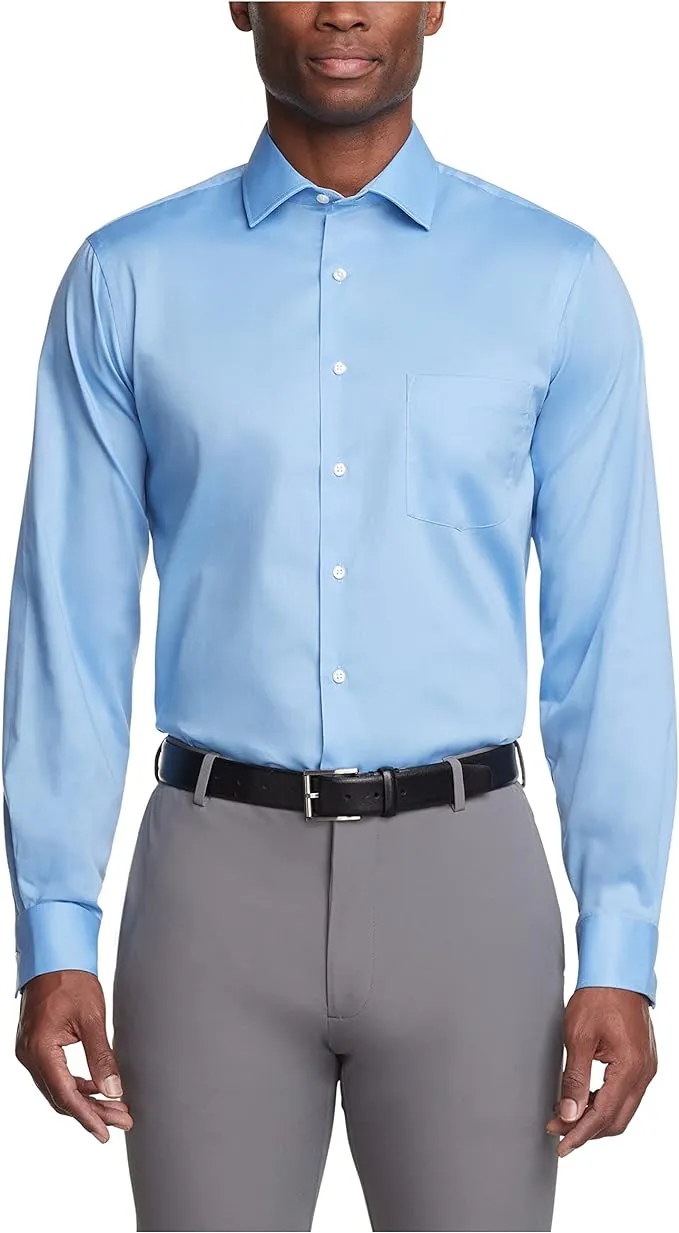 Van Heusen Men's Regular Fit Flex Collar Stretch Dress Shirt