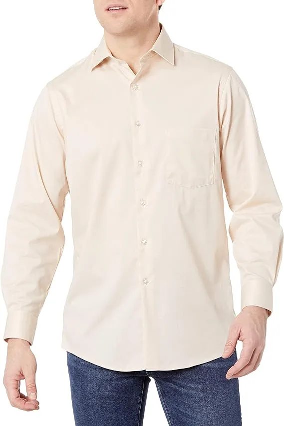 Van Heusen Men's Regular Fit Flex Collar Stretch Dress Shirt