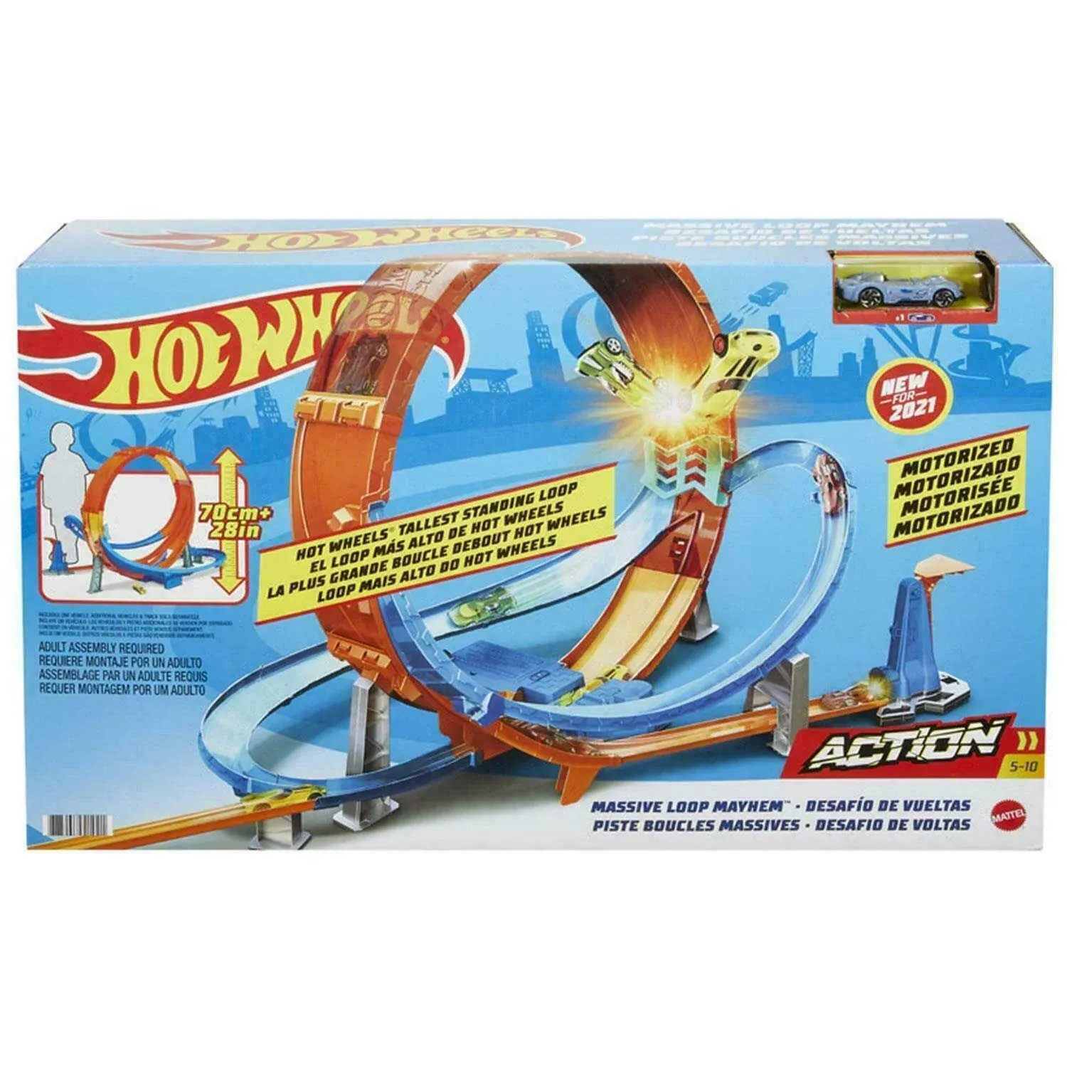 Hot Wheels - Massive Loop Mayhem Track Set