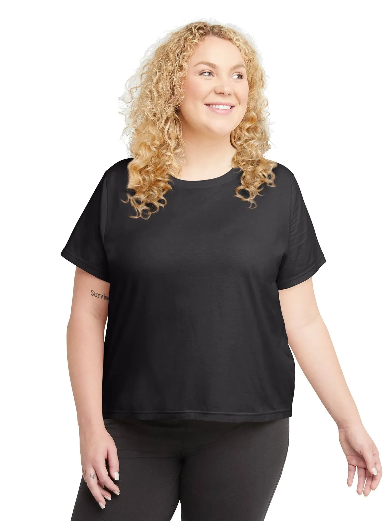 Hanes Originals Women s Plus Size Classic Fit T Shirt