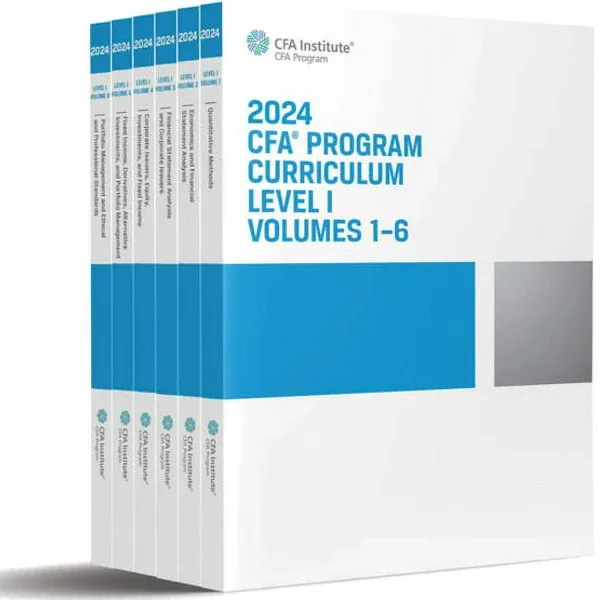 2024 CFA Program Curriculum Level I Box Set