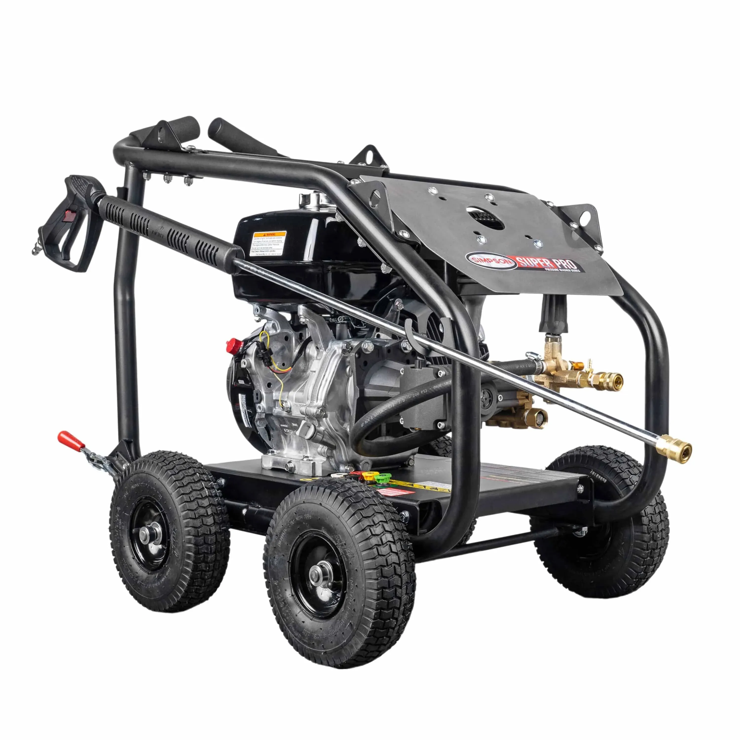 Simpson SuperPro Roll Cage Cold Water Professional Gas Pressure Washer 4400 PSI