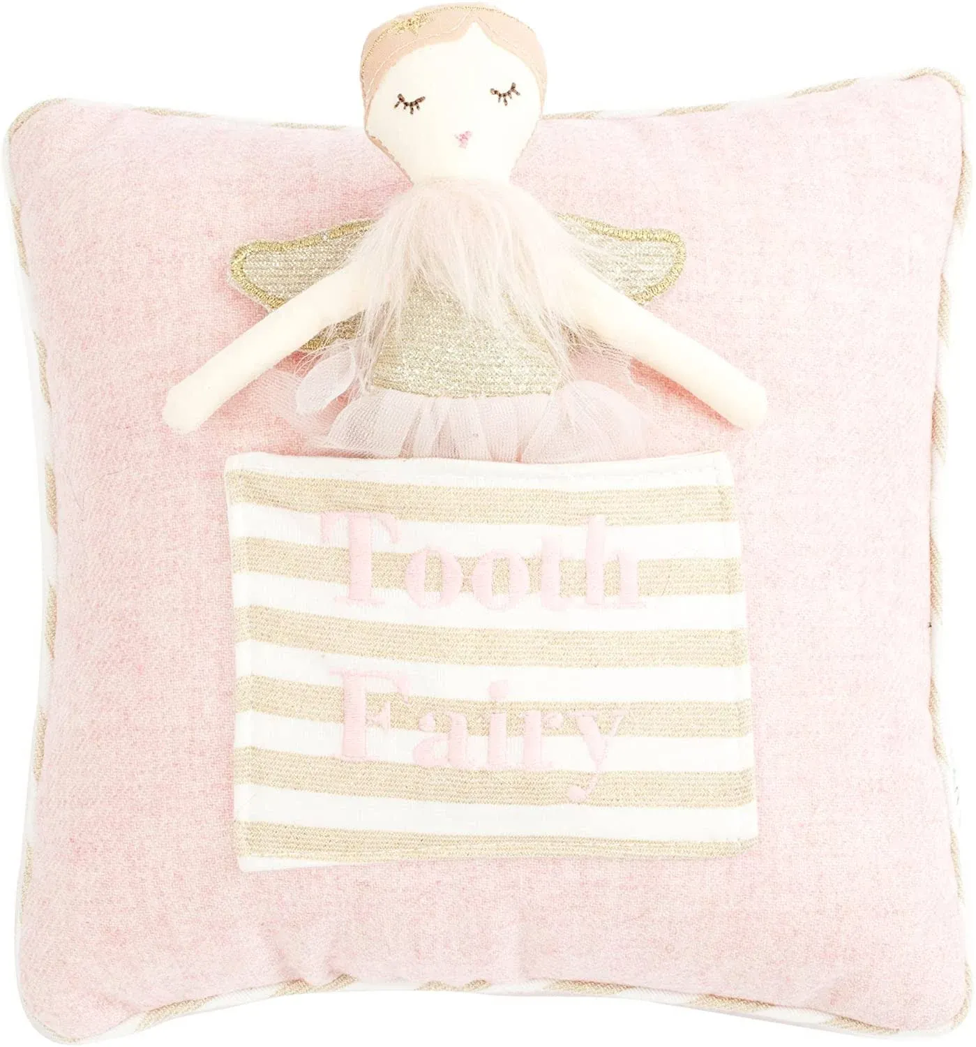 Mon AMI Tooth Fairy Doll & Pillow Set - Pink