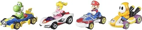 Hot Wheels Mario Kart 4-Pack