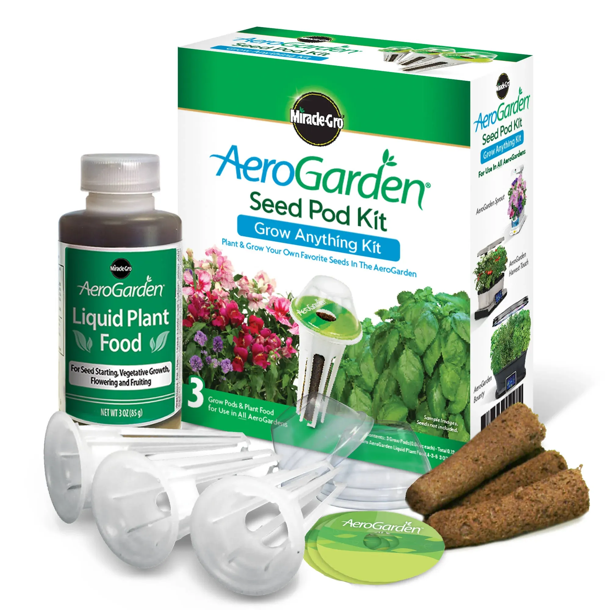 AeroGarden Grow Anything Seed Kit, 6 Pods