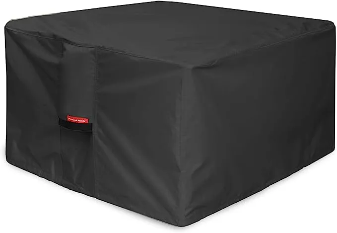 Porch Shield - Cubierta impermeable 600D para mesa, cuenco de fuego o chimenea de exteriores, de uso pesado