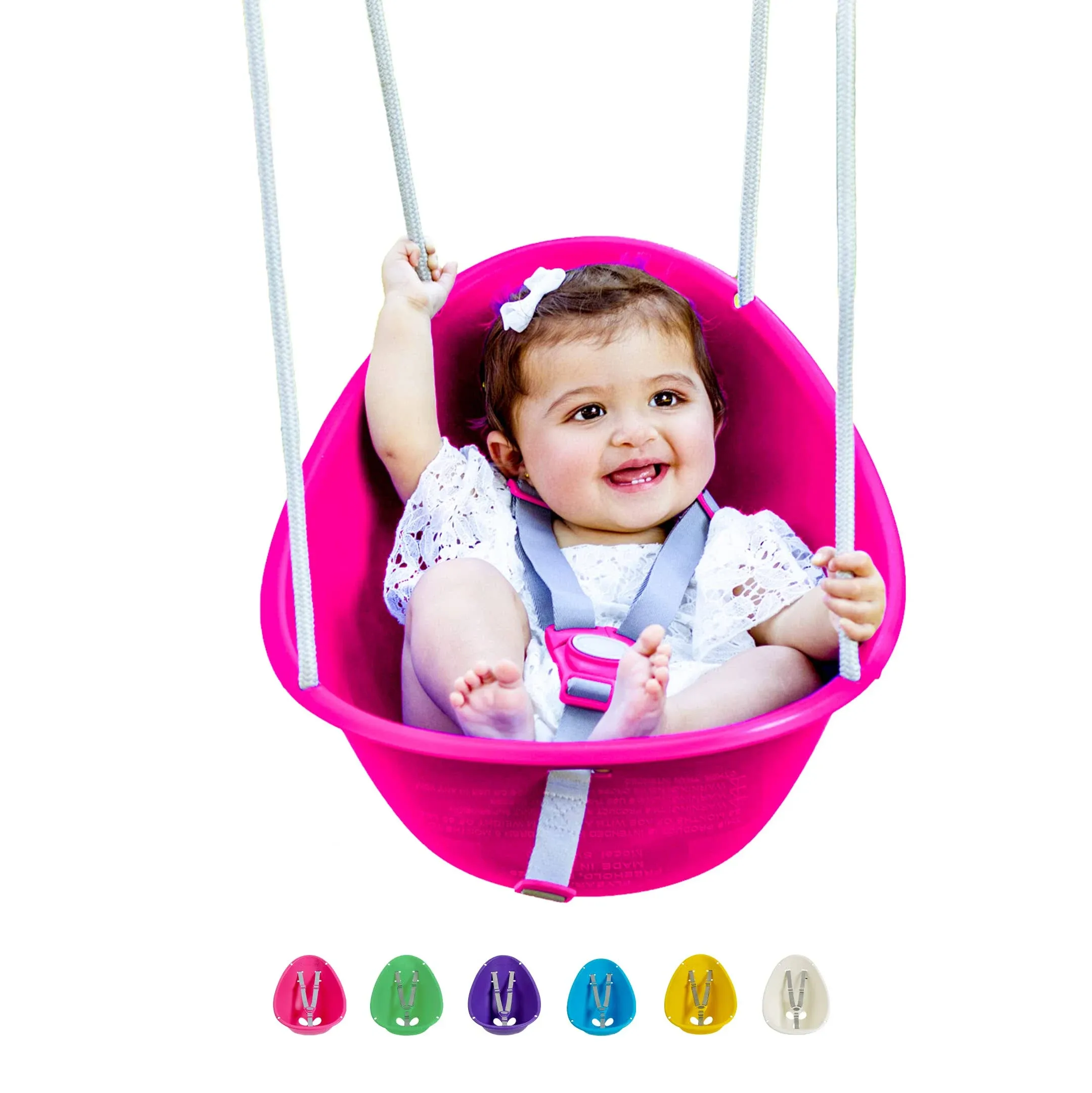 Swurfer Coconut Pink Toddler Baby Swing