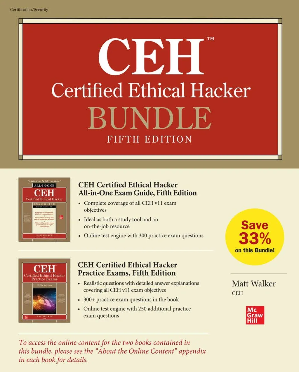 CEH Certified Ethical Hacker Bundle, Fifth Edition [Book]