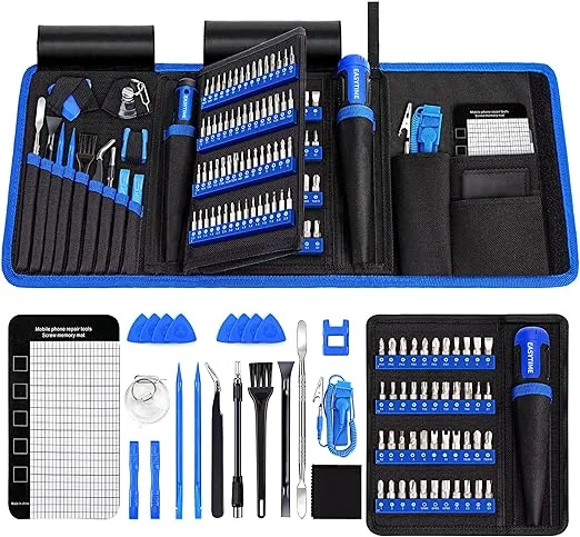 SHARDEN 191 in 1 Precision Screwdrivers Sets, Magnetic 1/4 Inch Nut Driver Set, 