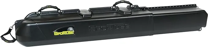 Sportube Series 3 Ski and Snowboard Case – Protective Travel Case for up to 3 Pairs of Alpine Skis and Gear, or 2 Sets of Snowboards and Gear