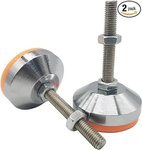 Heavy Duty Leveling Screw Leg 4&#034; Adjustable Feet Leveler Foot for Furniture