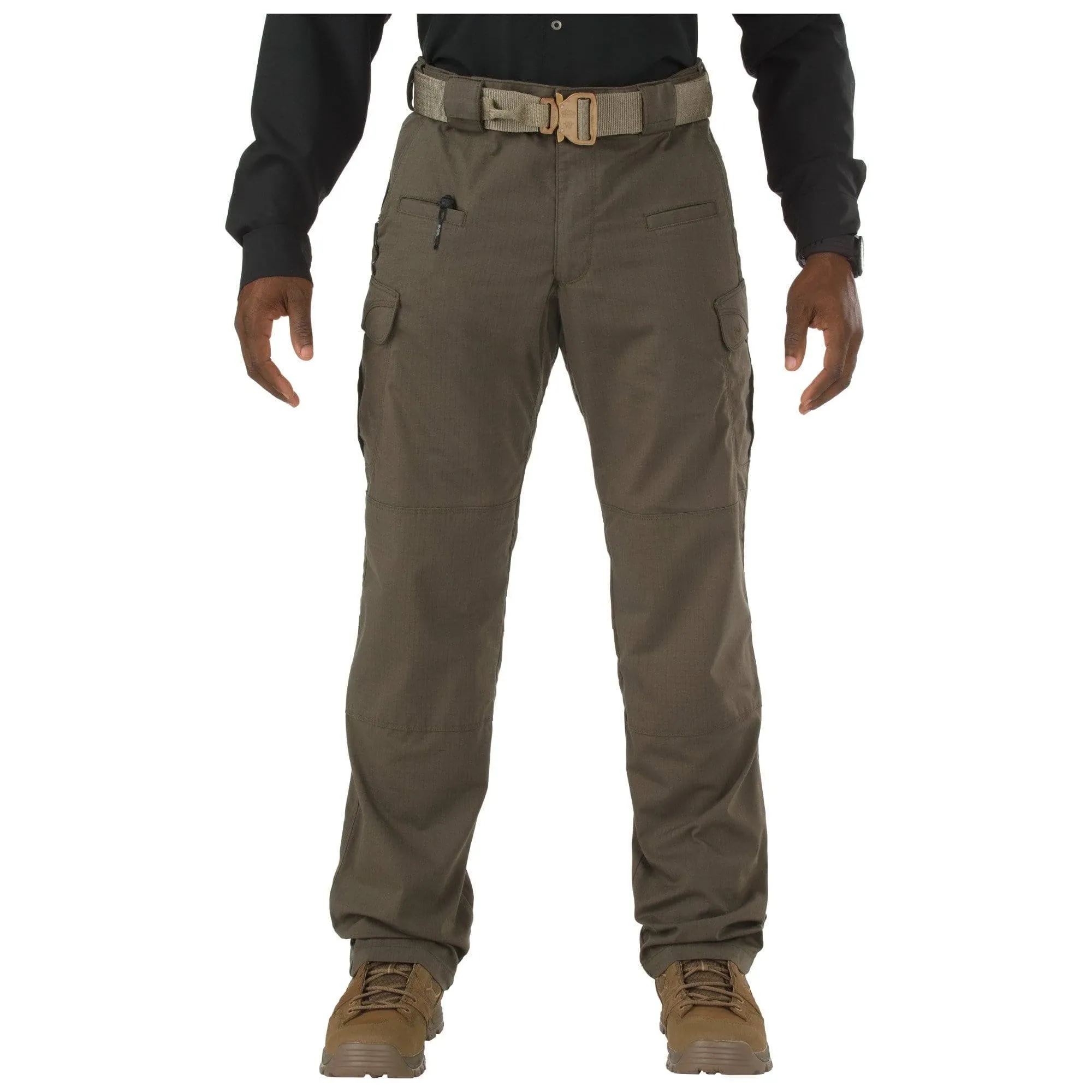 5.11 TACTICAL Tactical Pants: Size S, Tundra, Fits 30 in Waist, 30 in Inseam, Gen